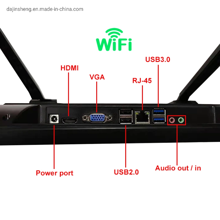 OEM Factory Wholesale/Supplier Thin Screen Monoblock 15.6" Touch Portable Komputer All-in-One PC All in One Desktop Computer