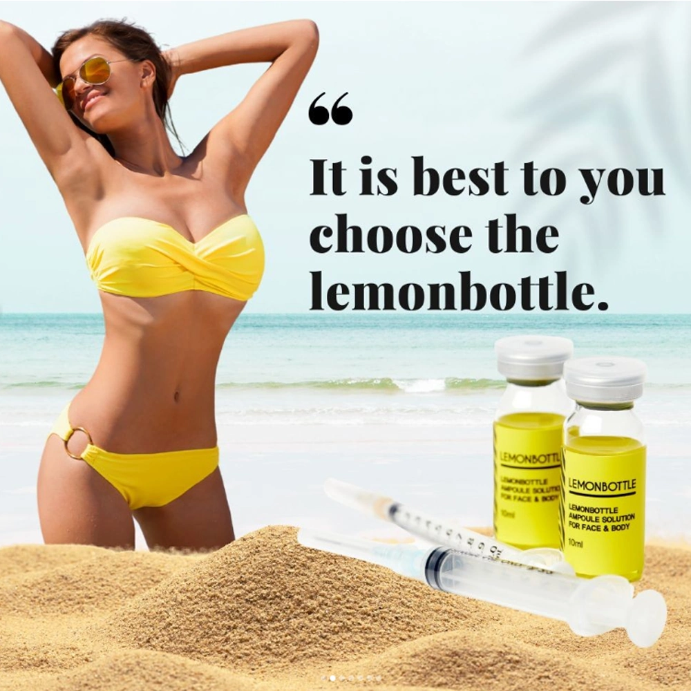 High quality/High cost performance  Lemon Bottle Fat Dissolving Body Fat Solution Slimming Strong Effect