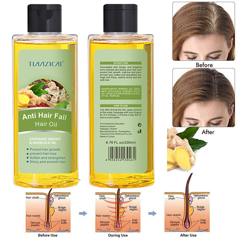 OEM/ODM Growth Oil Massage Straightener Prevent Thinning Hair Loss with Low Price