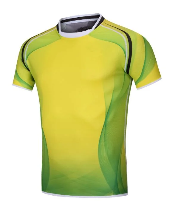 Wholesale/Supplier Custom Youth 10gret Rugby Jersey Football Wear Polyester Team League Shirt