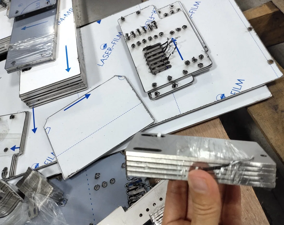 Precision Laser Cutting Service Aluminum Stainless Steel Metal Parts for PVD Coating Machine