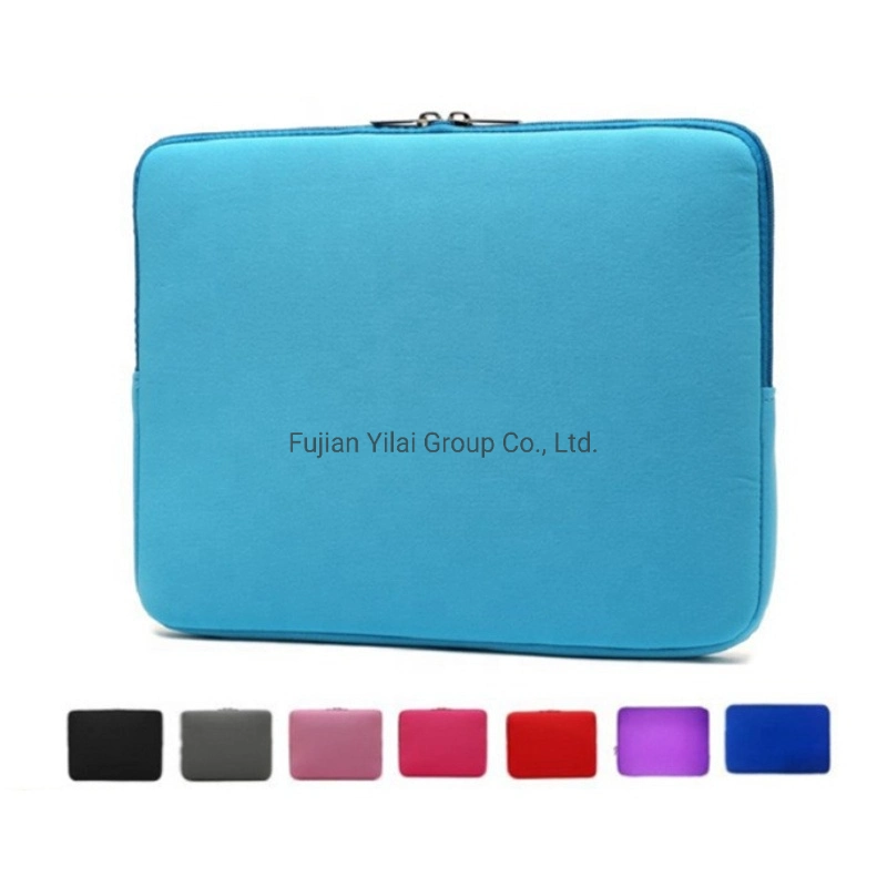 Custom Logo Durable 14 15.6 Inch Neoprene Laptop Sleeve Case Protective Soft Carrying Bag Cover for Notebook