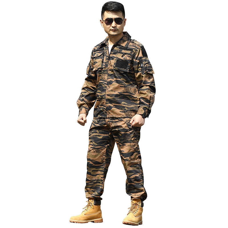 Outdoor Men's Tactical Camouflage Suit 728 All-Terrain Camouflage Uniform