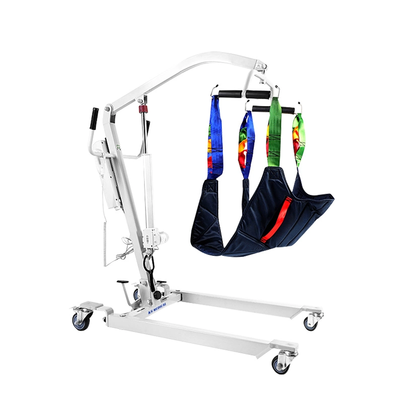 KSM-210 Homecare Electric Patient Hoist Lift Sling Safe and Easy (رفع حبال المريض الكهربائي من KSM-210 إلى صندوق آمن وسهل) رفع الرافعة لحاير لالتحويل للبيع