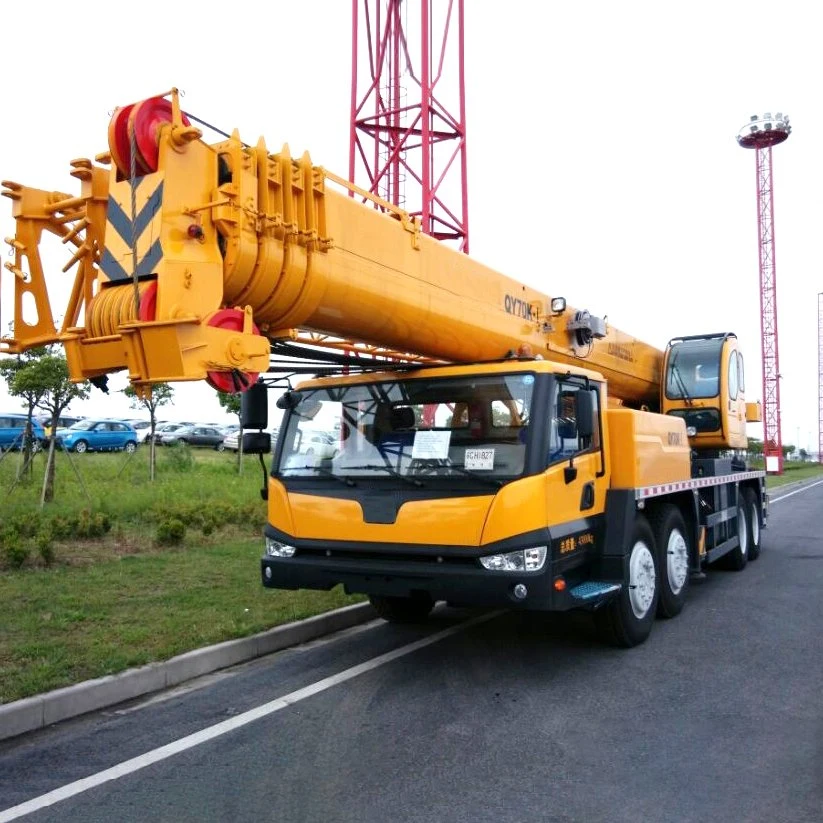 Factory Supply Telescopic Boom Truck Crane Qy70K-I 70 Ton Mobile Hydraulic Crane