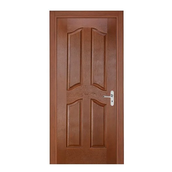 Simple Design Bedroom Entrance Interior Doors with Frame Wooden Doors for House