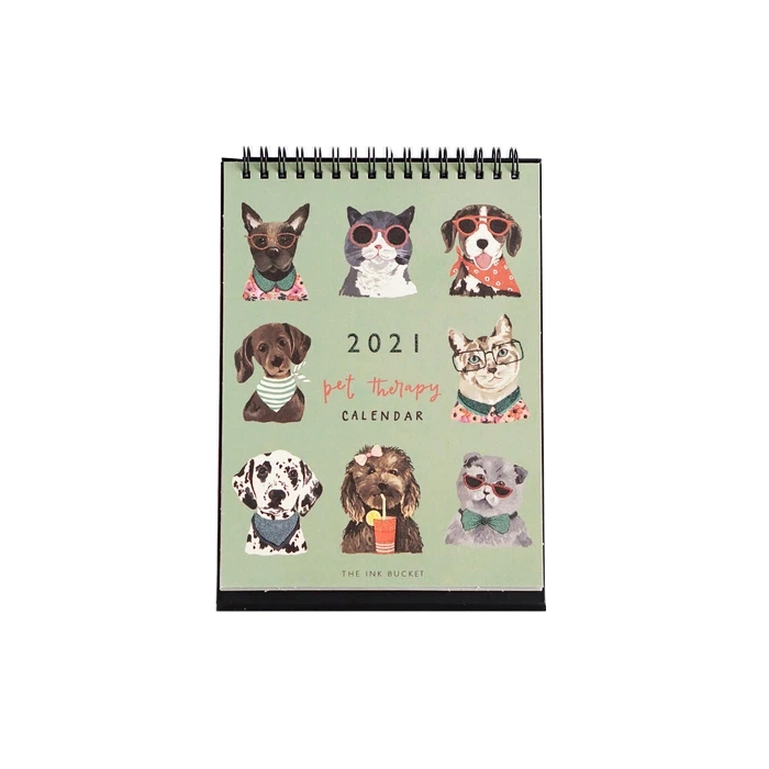 Calendrier de vente en gros personnalisé de haute qualité avec un design unique pour la promotion