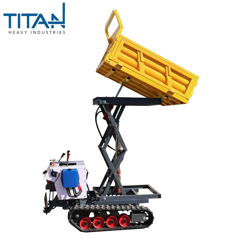 Tubeless Titan by Container 1980*1100*1330 China howo dump truck with ISO