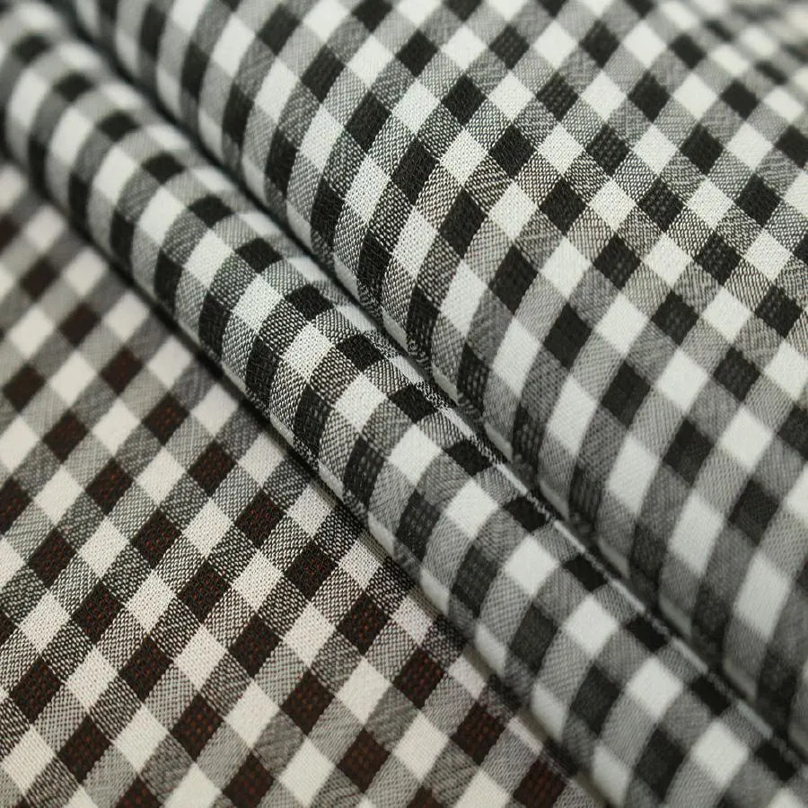 21s espesar clásica de algodón puro británicos Plaid Casual Textil de tela para la ropa