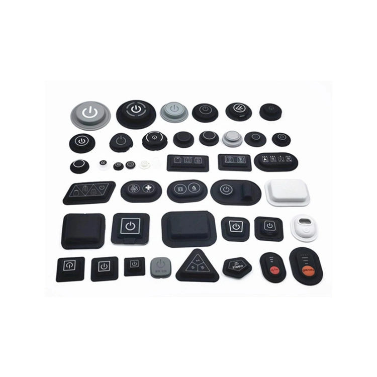 Custom Waterproof Membrane Switch Membrane Panel Conductive Silicone Rubber Keypad Buttons