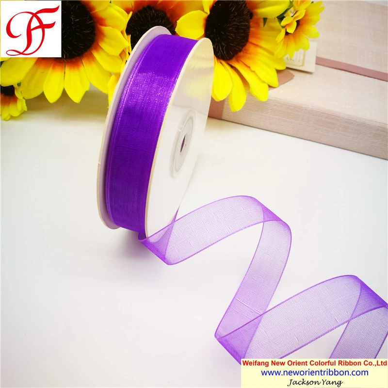 Original Factory Nylon Sheer Organza Ribbon for Wedding/Accessories/Wrapping/Gift/Bows/Packing/Christmas Decoration/Mixed Boxes