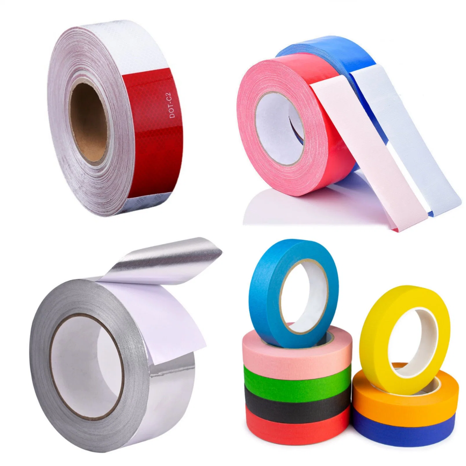 Adhesive Tape Like Kraft /Masking /Cloth Duct / Aluminum Foil / Reflective Tape and Focuses on Adhesive Tape 10+ Years