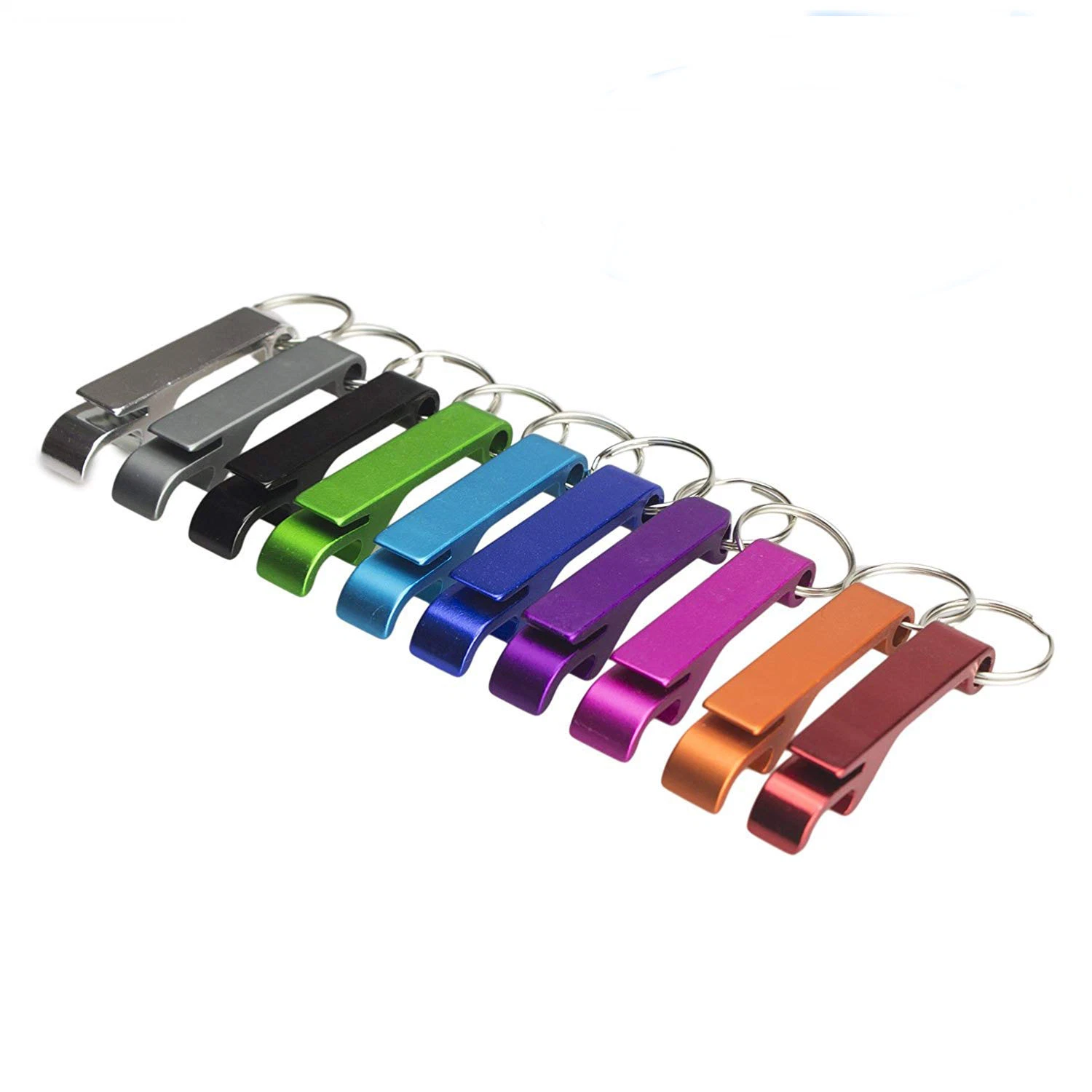 Aluminum Beer Bottle Opener Keychain Pocket Personalized