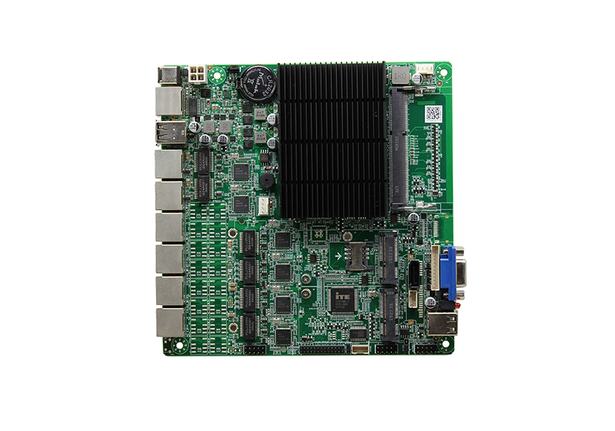 Intel J1900 6 LAN Firewall Board Pfsense, 1u Casing OEM, Networking Appliance Mainboard