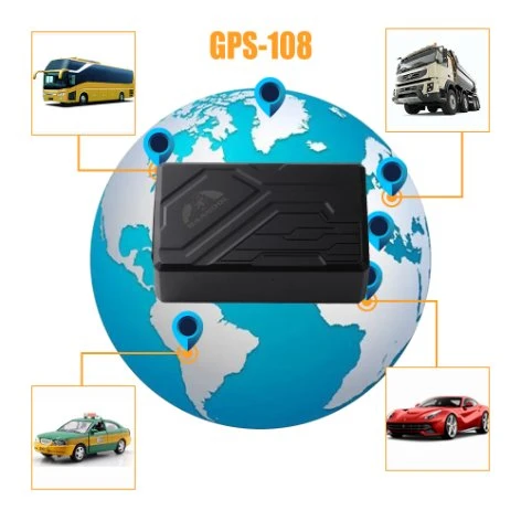 Portable GPS Car Monitor Auto Supplies 108A GPS Tracker Tracking Remote Control and Management