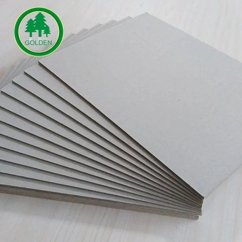 Surface lisse épaisse 1,5mm 2,0mm carton gris gris