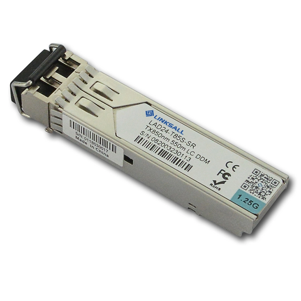 HP SFP-1,25G-SX-kompatible 1000BASE-SX SFP 850nm 550m Dom LC MMF Transceiver-Modul