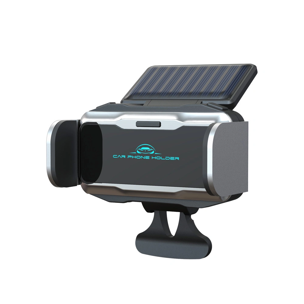 Air Vent Car Phone Mount Holder Electric Car Phone Holder Car Mount Solar Power Mobile Phone Holder
