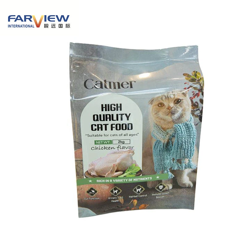 Emballage de nourriture pour animaux de compagnie Pochette Doypack Friandises pour chiens et chats Retort 30g 50g 80g