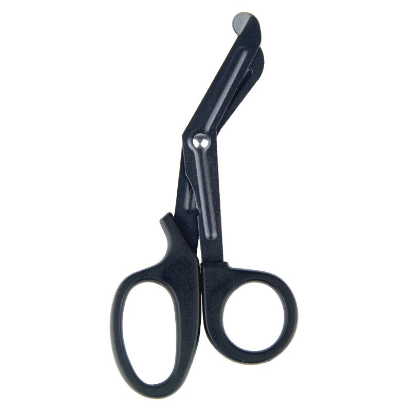 Medical Laser Bandage Shears with Window Breaker Bandage Scissors