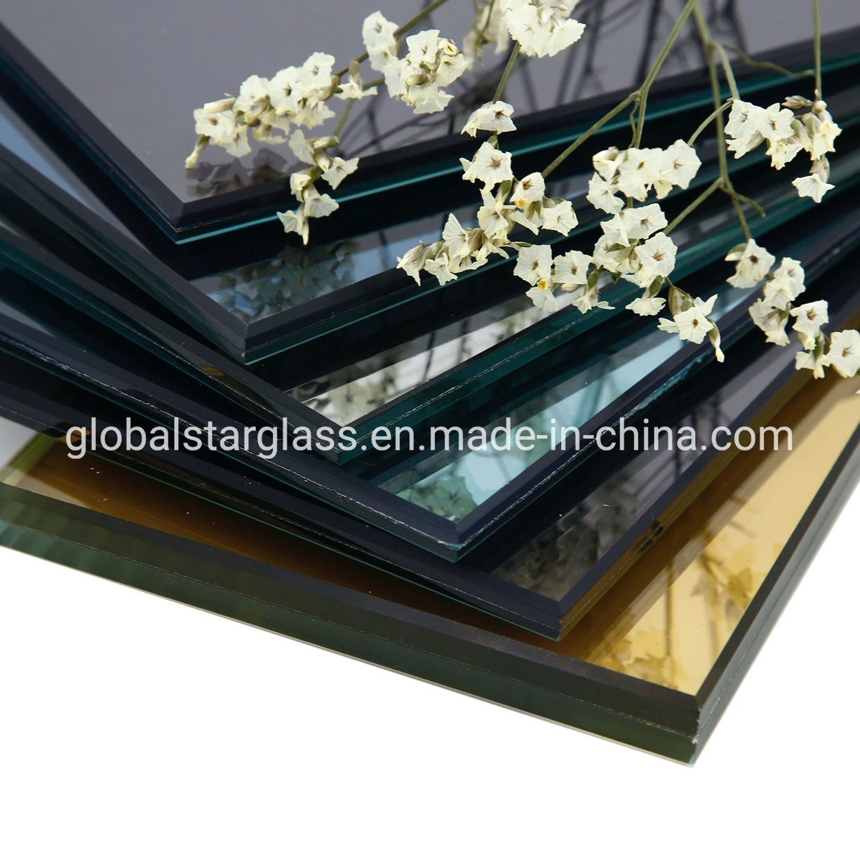 4.38mm 6.38mm 10.38mm 16.76mm 20.76mm Clear Tempered Safety Laminated Glass for Windows/ Doors/Glass Railings/Furniture/Shower Doors/Balustrades