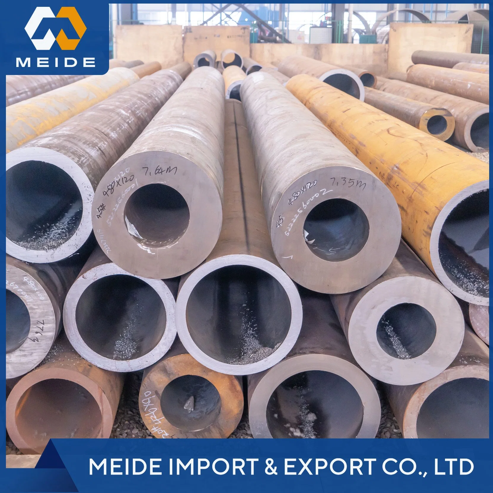 Steel Pipe Price DIN 1.1169 1.1165 1.1167 1.1055 1.0912 1.0913 1.5217 Hot-Rolled Forged Hollow Steel Tube Carbon Steel Pipe