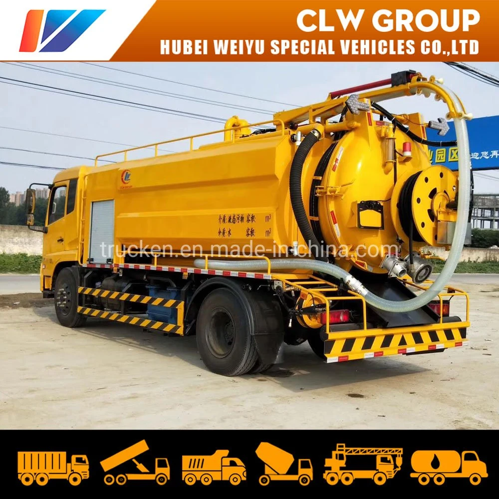 Customized 13000liters/14000liters New High quality/High cost performance Factory Price Sewer and Drain Cleaning Truck