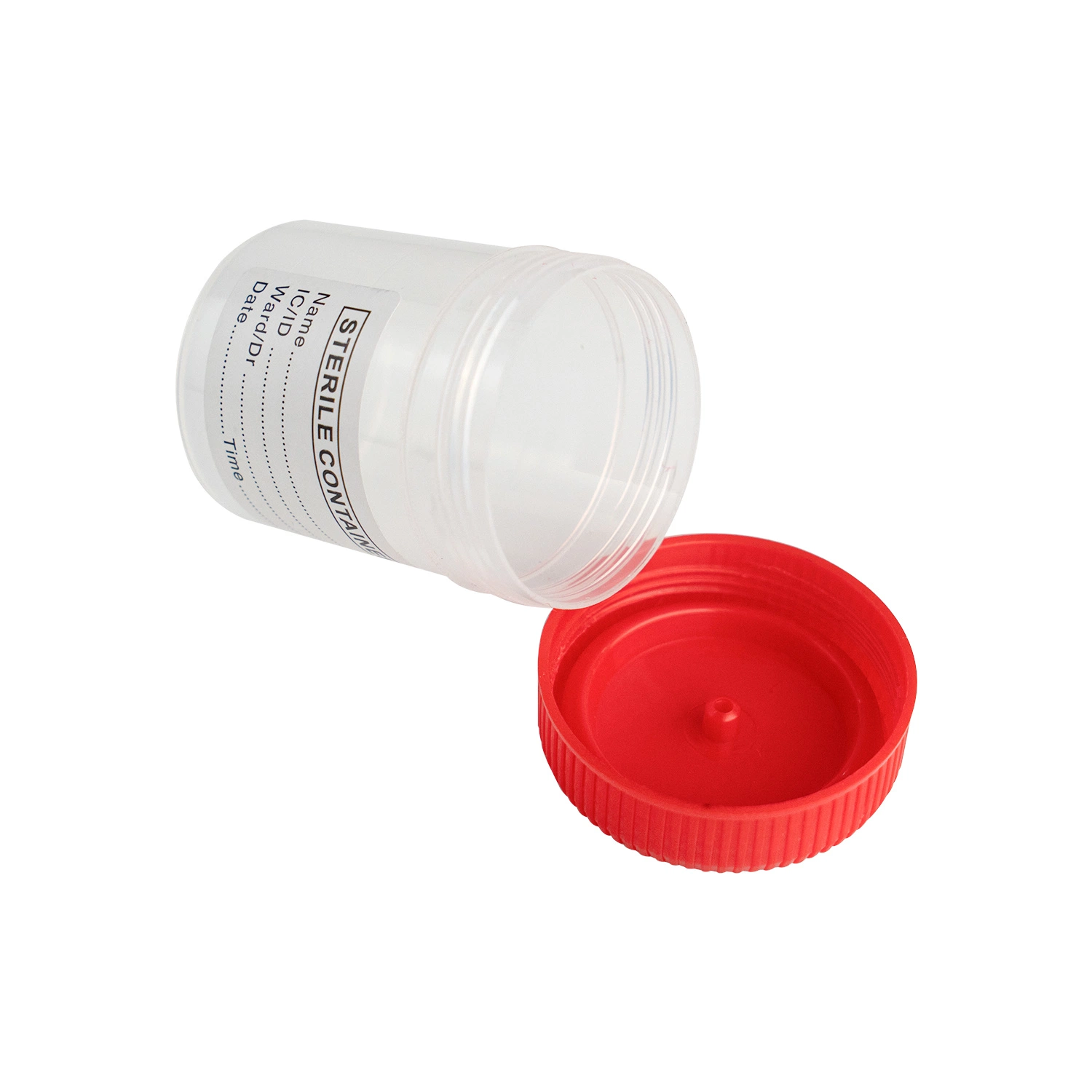 Tabouret pour cuvette stérile pour échantillons, jetable, PP médical, 30 ml, 60 ml, 120 ml Conteneur d'urine