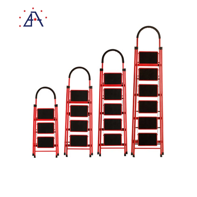 Home Use 3 4 Steps Aluminum Ladder