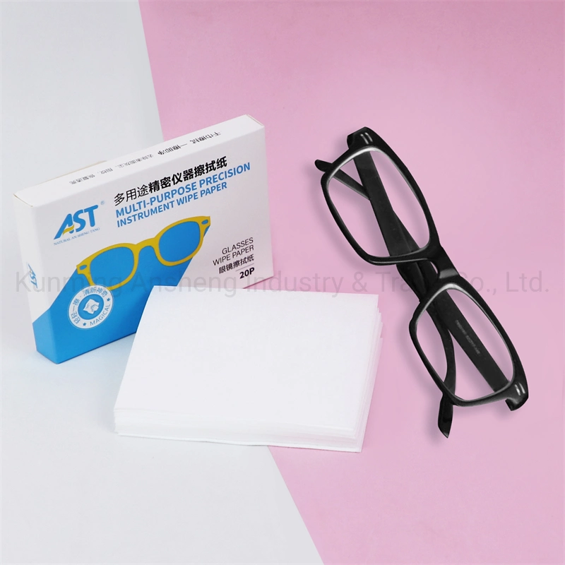 Antifog Glasses Wipe Eyeglass Anti Fog Tiisue, Glass Lens Clean Wet Wipes for Computers Screen Phone Screen Keyboard Tablet