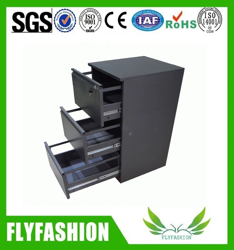 Dépôt d'acier moderne de stockage de fichier de métal armoire avec 3 tiroirs pour utilisation de bureau