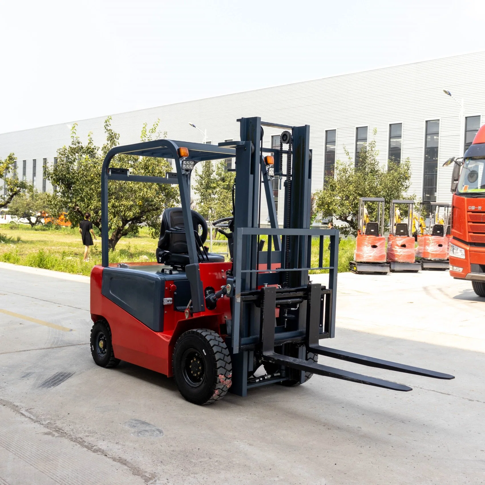 New Hydraulic Diesel Forklift 3ton/ 5ton/7ton/10ton with CE Gas Forklift Electric Forklift