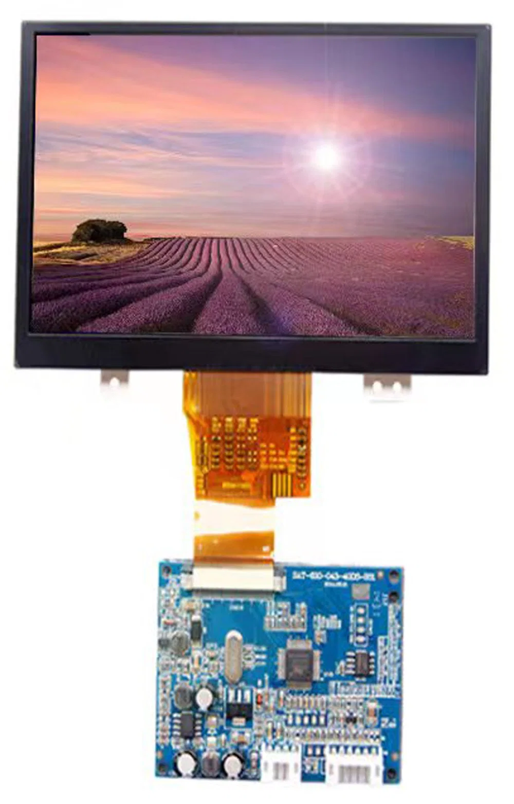 Golden Vision 7-Zoll-TFT-LCD-Modul 800X480 mit konvertierter Leiterplatte