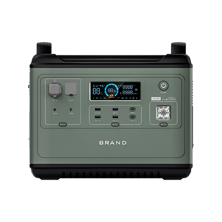 2 Kw Portable Power Station Outdoor Emergency Use Charger