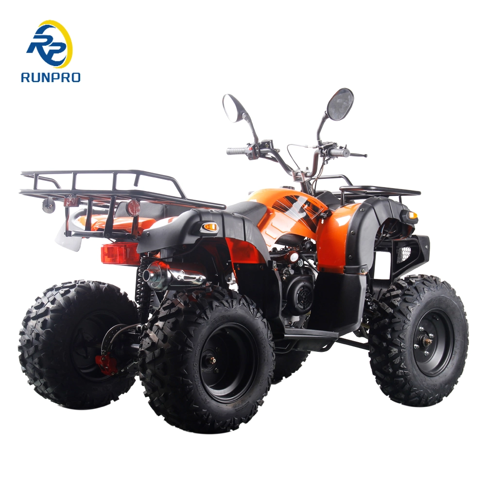 Electric Start ATV Gasoline Quad 10inch Tire Farm Quad Bike 150cc 200cc 250cc Adult