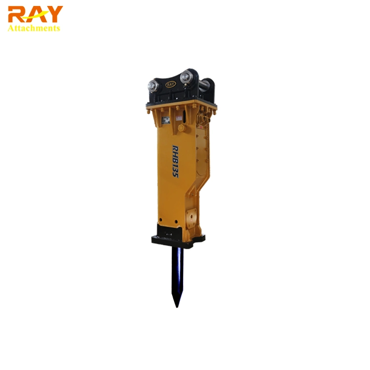 1.5~15 Tons Side Type Excavator Hydraulic Breaker Rock Breaker Demolition Hammer