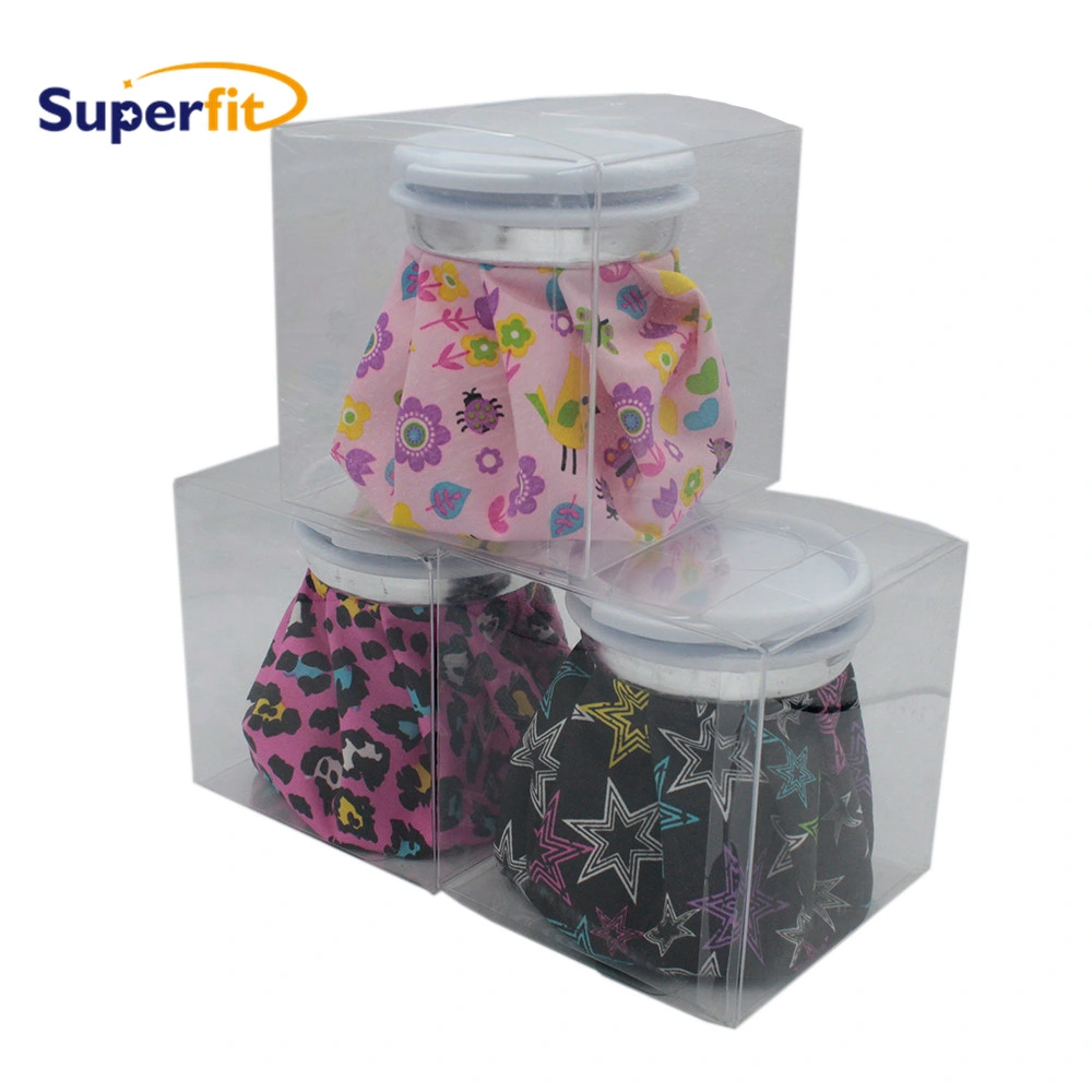 Gift Box Colordul Cloth Ice Bag Ice Pack in PVC Box