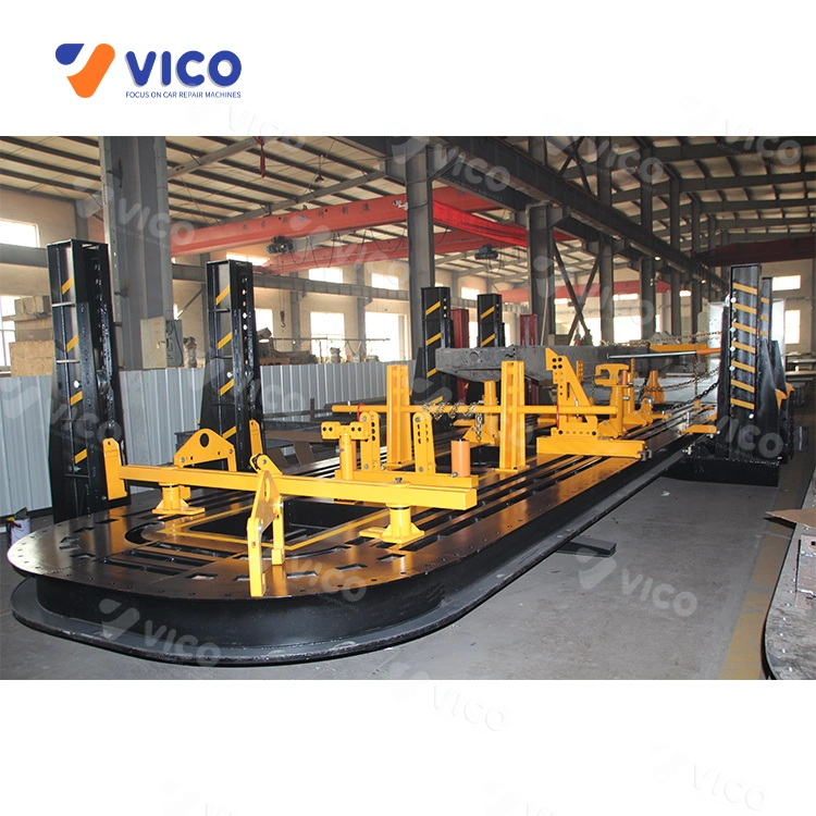 Vico Heavy Duty Truck Frame Straightening Machine Frame Rack for Truck Repair