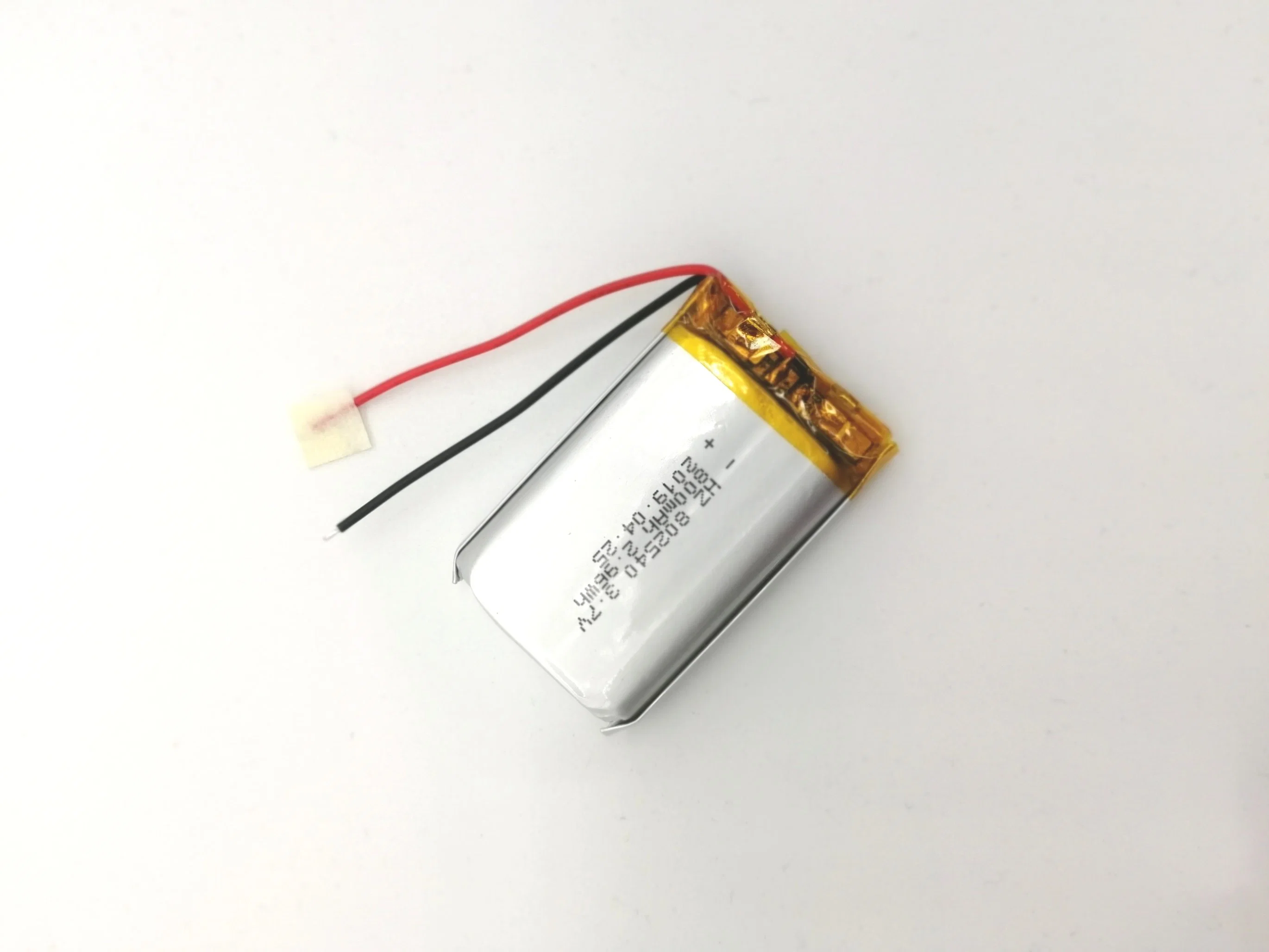 Customize Various Li Polymer Batteries 802540 3.7V 800mAh Battery for Medical Device