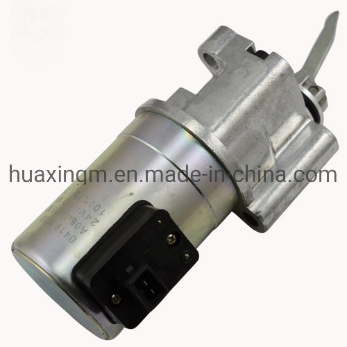 Concrete Machinery Engine Parts Stop Solenoid Valve