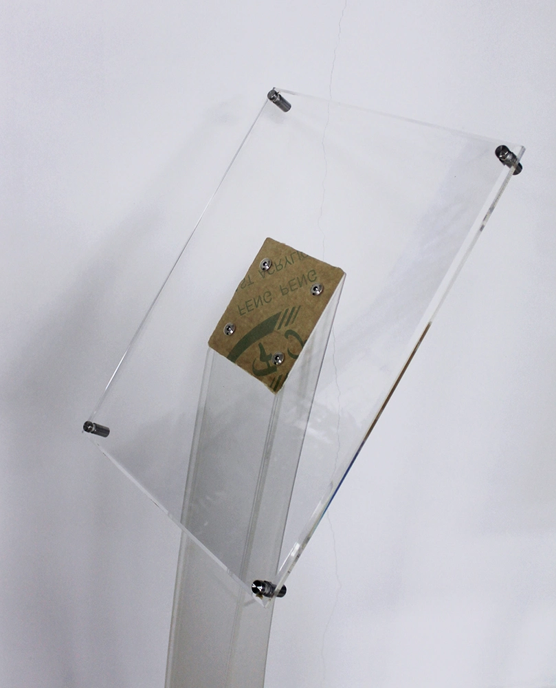 Custom Sizes Acrylic Metal Floor Display Rack