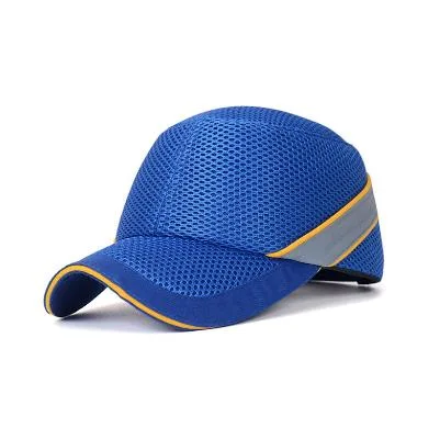 Colorful Head Protection Sun Shade Mesh Safety Helmet Bump Caps