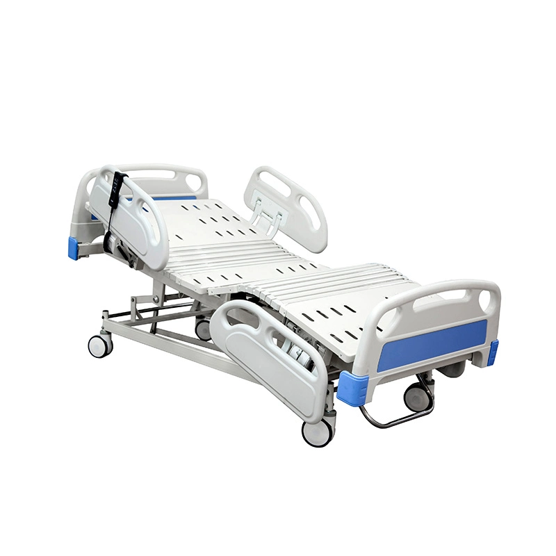 Homecare de Enfermería del paciente, altura ajustable de 5 funciones eléctricas alimentación cama UCI del Hospital