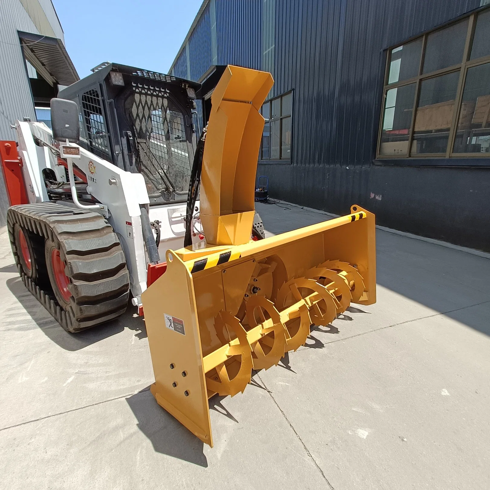 Skid Steer Loader Snow Blower Hydraulic Snow Blower Machine