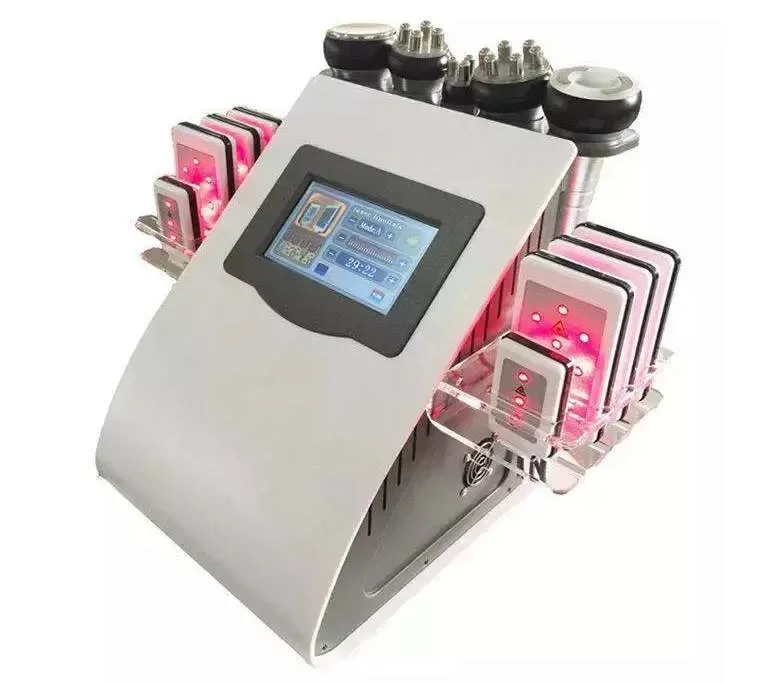 Caja de seguridad del sistema de adelgazamiento 8 Kim con 40K de la cavitación RF de vacío que adelgaza la pérdida de peso de la máquina de adelgazamiento de la máquina