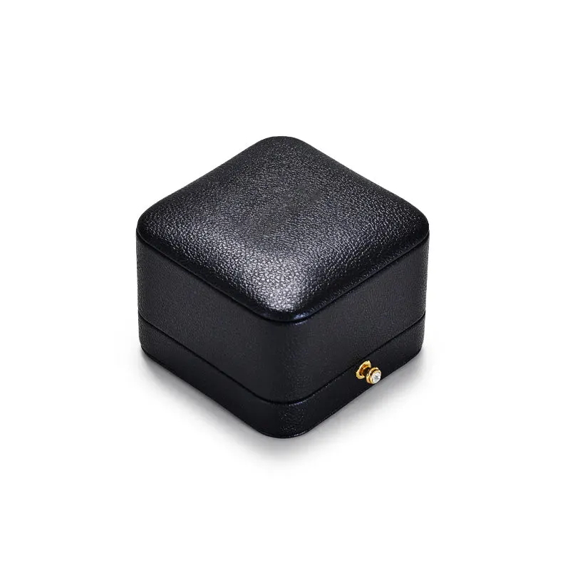 PU Leather Snap Button Jewelry Packaging Gift Box Ndis-160