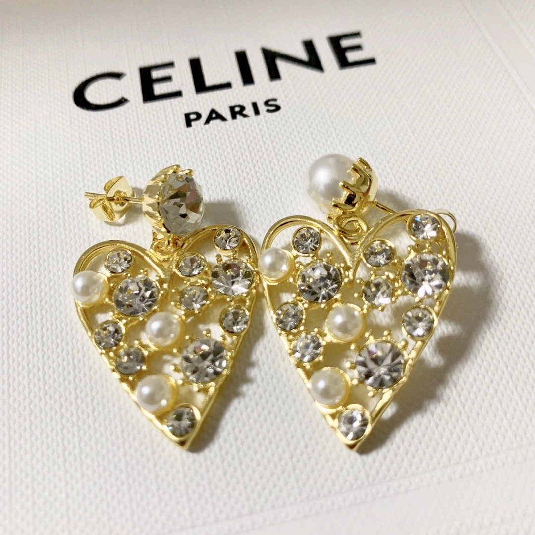 2024 boucles d'oreilles pour femmes partie argent marques populaires Designer Luxe Bague diamant