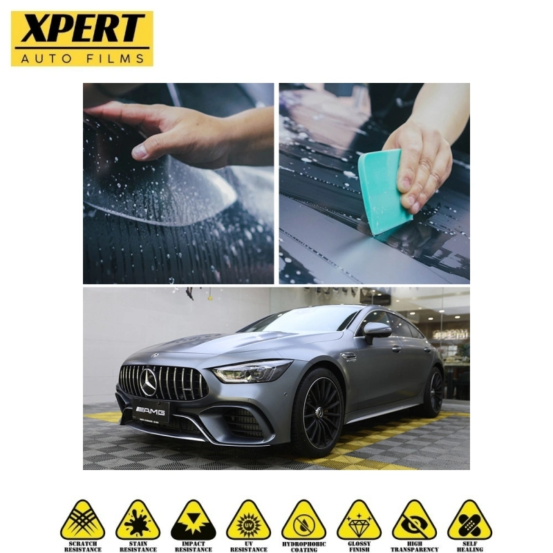 High quality/High cost performance  Stain&Corrosion Resistance TPU Ppf Clear Car Wrap