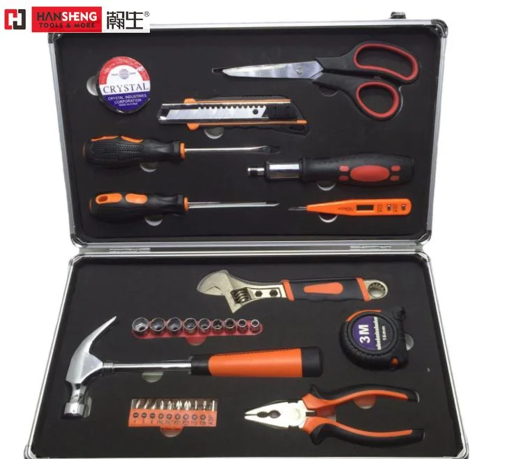 10,6,12, PCS HousehouseSet Tools, Alloy Toolbox, Combination, Set, Hoft Tools, مصنوعة من الفولاذ الكربوني، البولندية، الكبريات، مشبك الأسلاك، المطرقة، مفتاح الربط، القصاصات