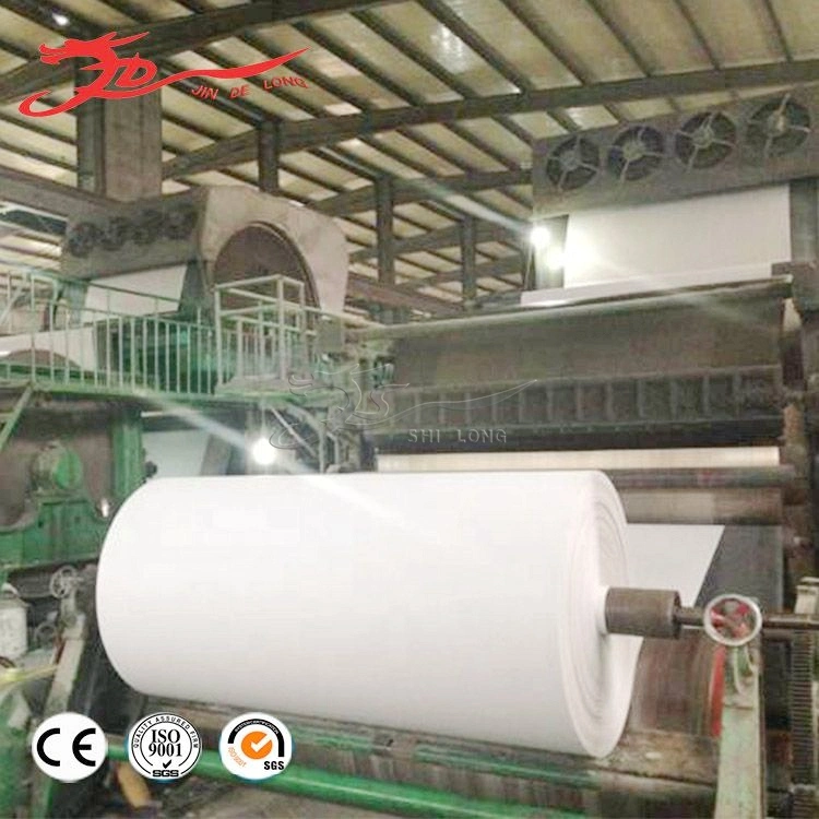 China fábrica de papel de impresión de la escritura de la Oficina de fabricación de máquinas de fabricación de papel de la línea de producción total del precio de venta